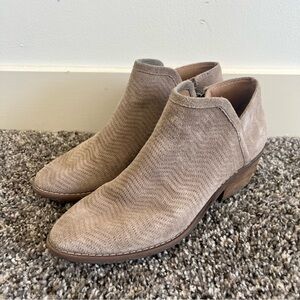 Lucky Brand Suede Ankle Boots